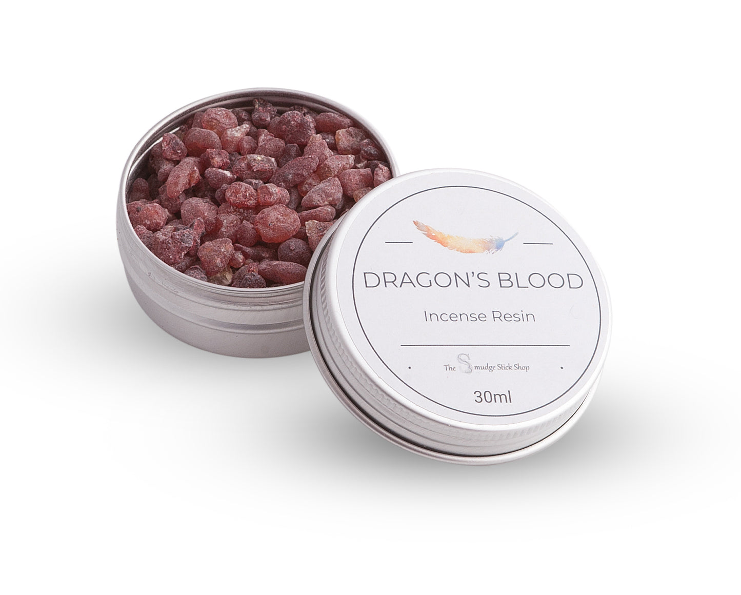 The full Incense collection...Frankincense, Myrrh, Copal, Nag Champa, Sandalwood, Dammar, Dragon's Blood and Palo Santo 30ml tins