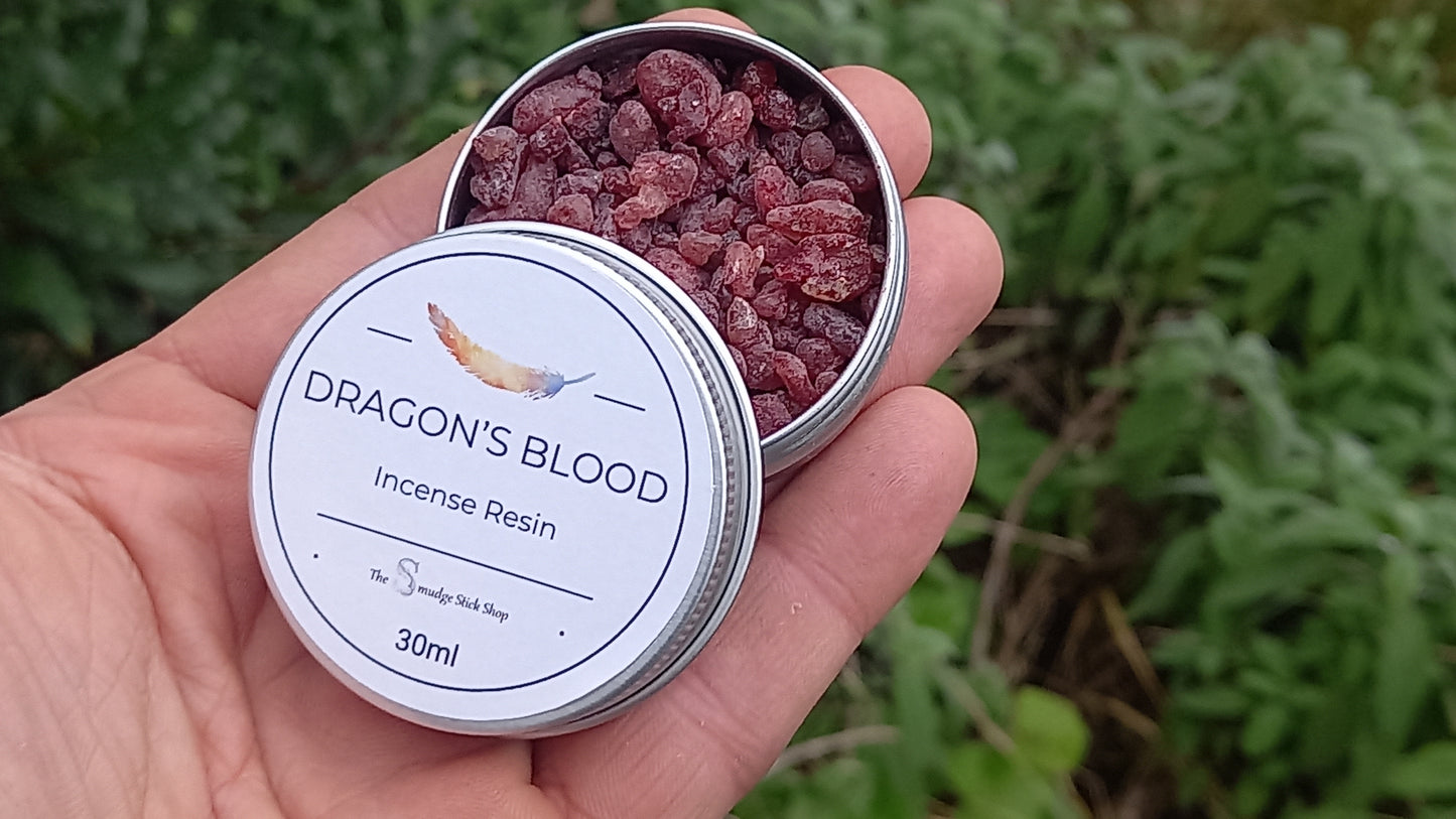 Dragon's Blood Incense Resin 30ml Tin