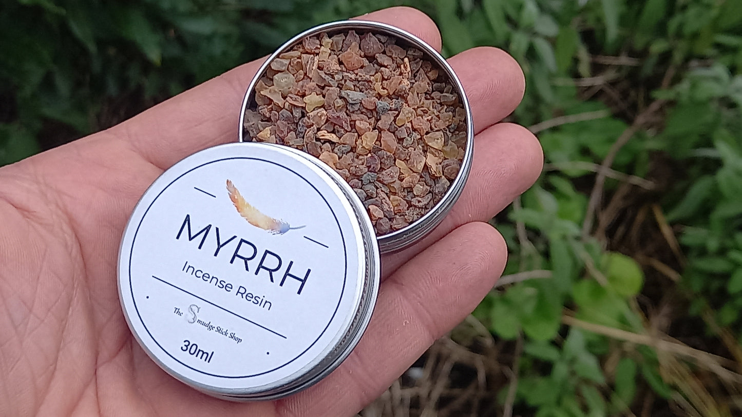 Myrrh Incense Resin 30ml tin