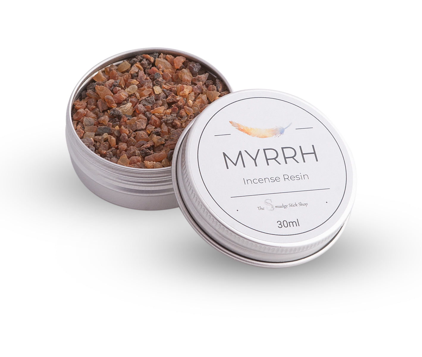 Frankincense, Myrrh and Copal Incense Resins 30ml tins