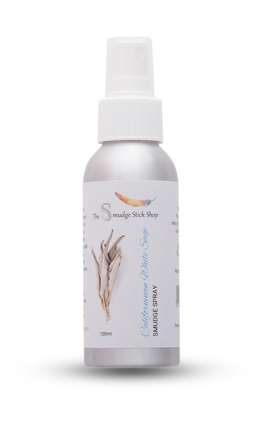 Californian White Sage Smudge Spray 100ml Meditation Mindfulness Religious Spiritual